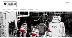 Desktop Screenshot of factory43.com